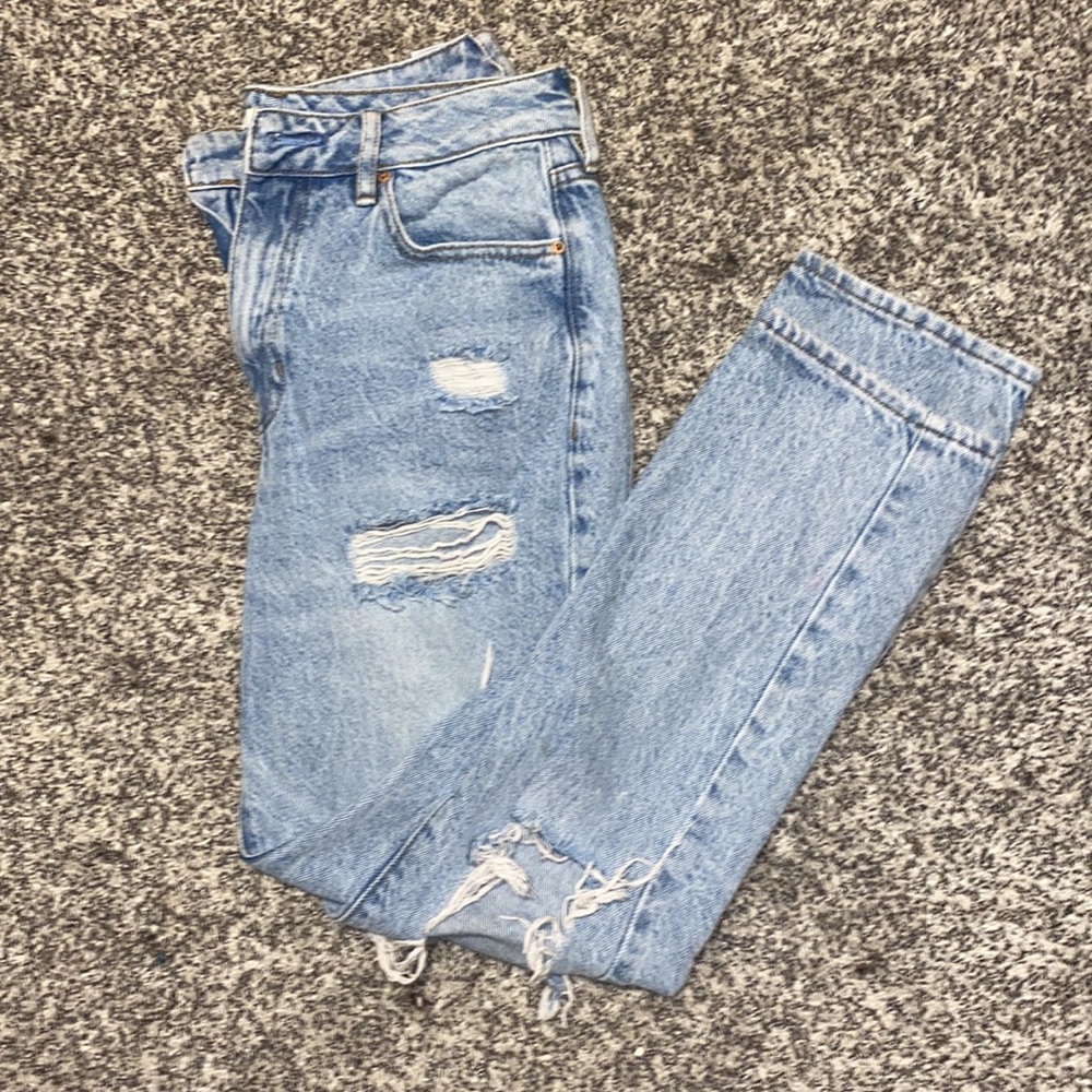 PacSun distressed mom jeans